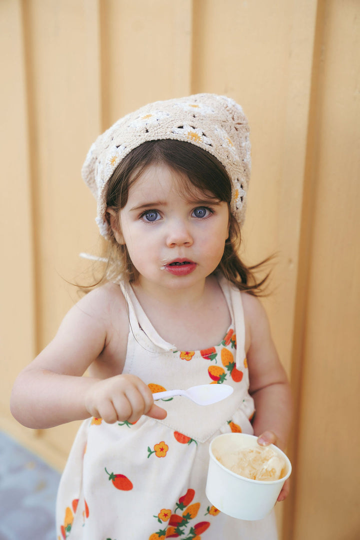 PREORDER 2626-BB GIRL STRAWBERRY ROMPER