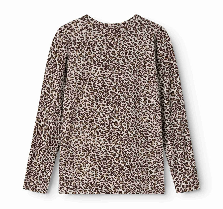 264-150-23 Leo Tee - Dark Brown Leo