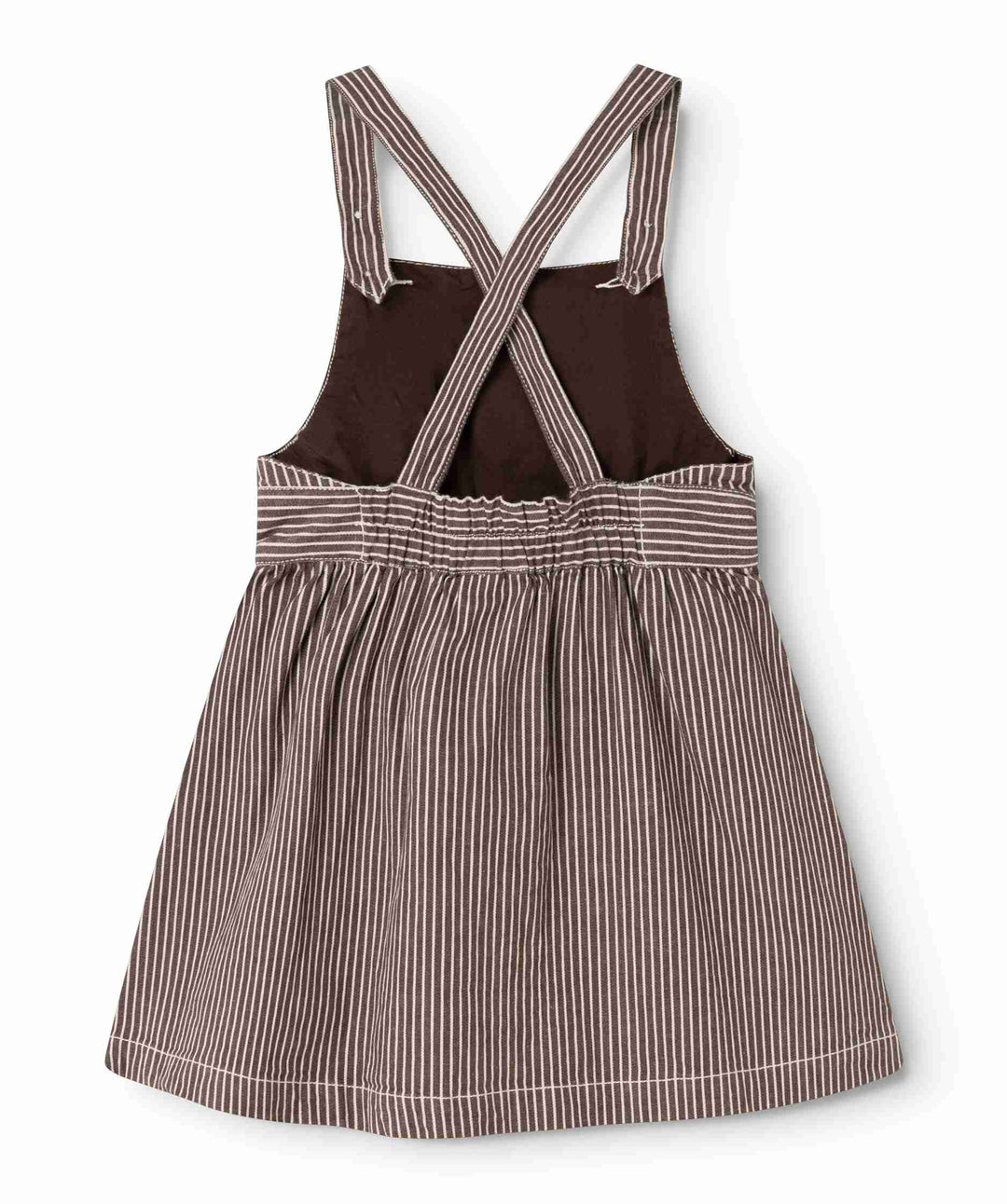 264-223-31 Sanne Dress - Dark Brownie Stripe