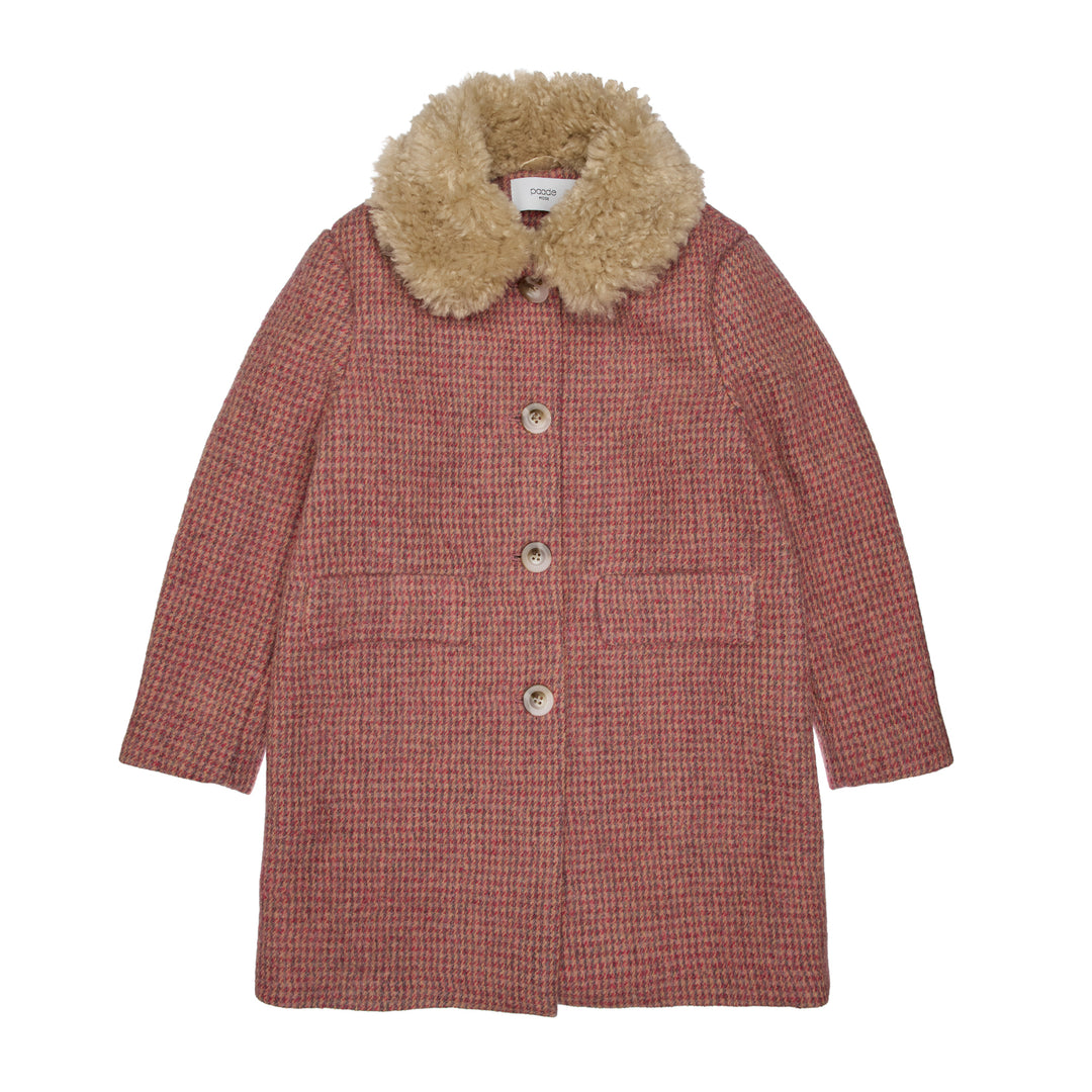 Chloe Wool Coat - Pink