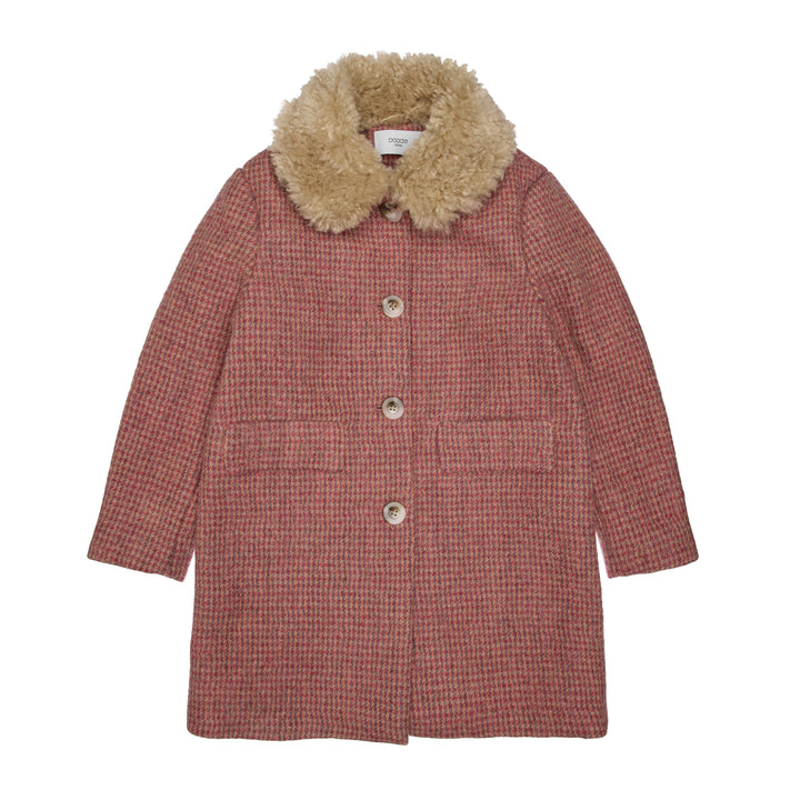 Chloe Wool Coat - Pink