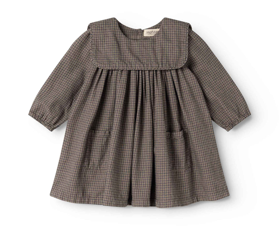 265-208-22 Dulle Dress - Houndstooth Check