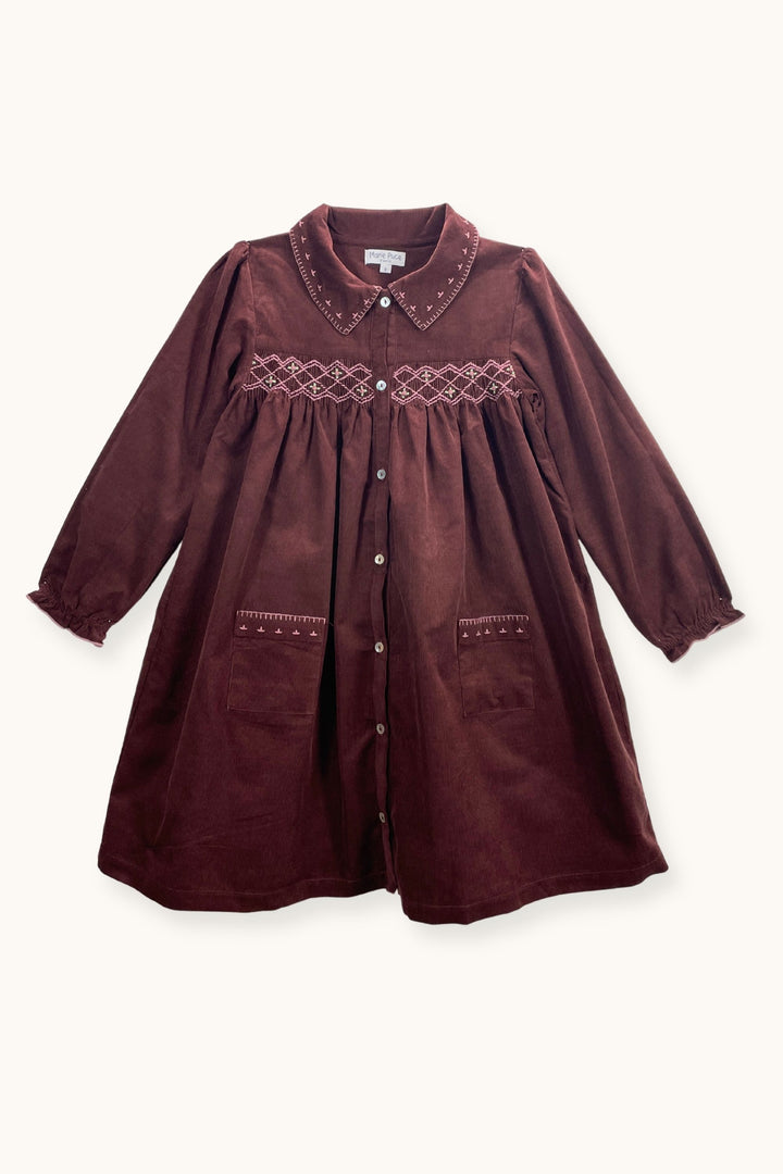 CASSIE Dress - Chocolate