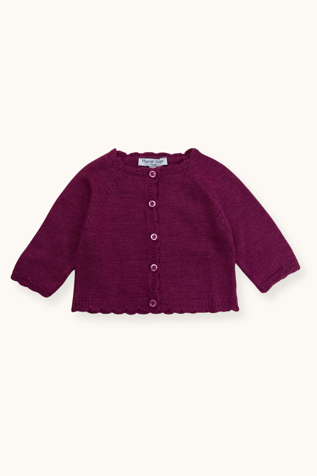 LUNA BB Cardigan - Red fruits