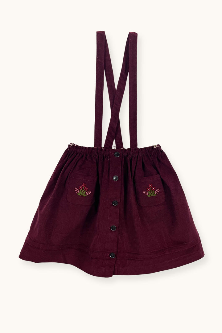 ROMA Skirt - Burgundy