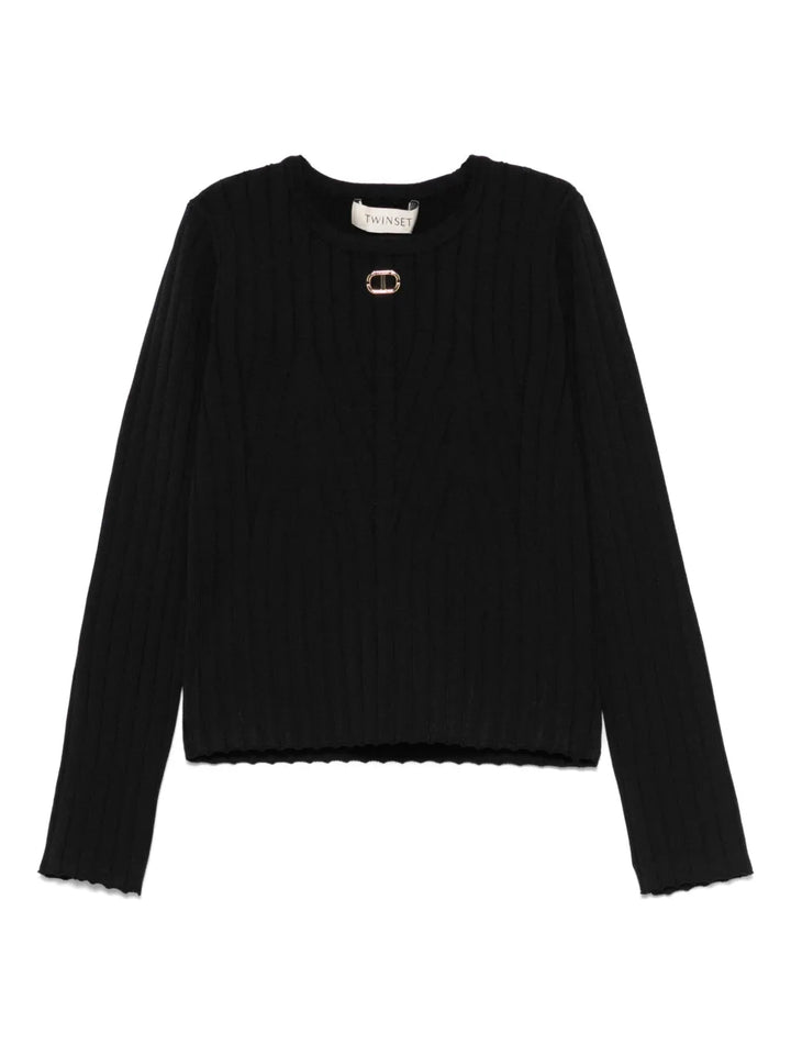 251GJ3402-SWEATER-Black