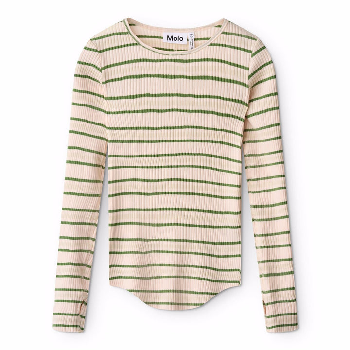 Rochelle-Cloud Green Stripe