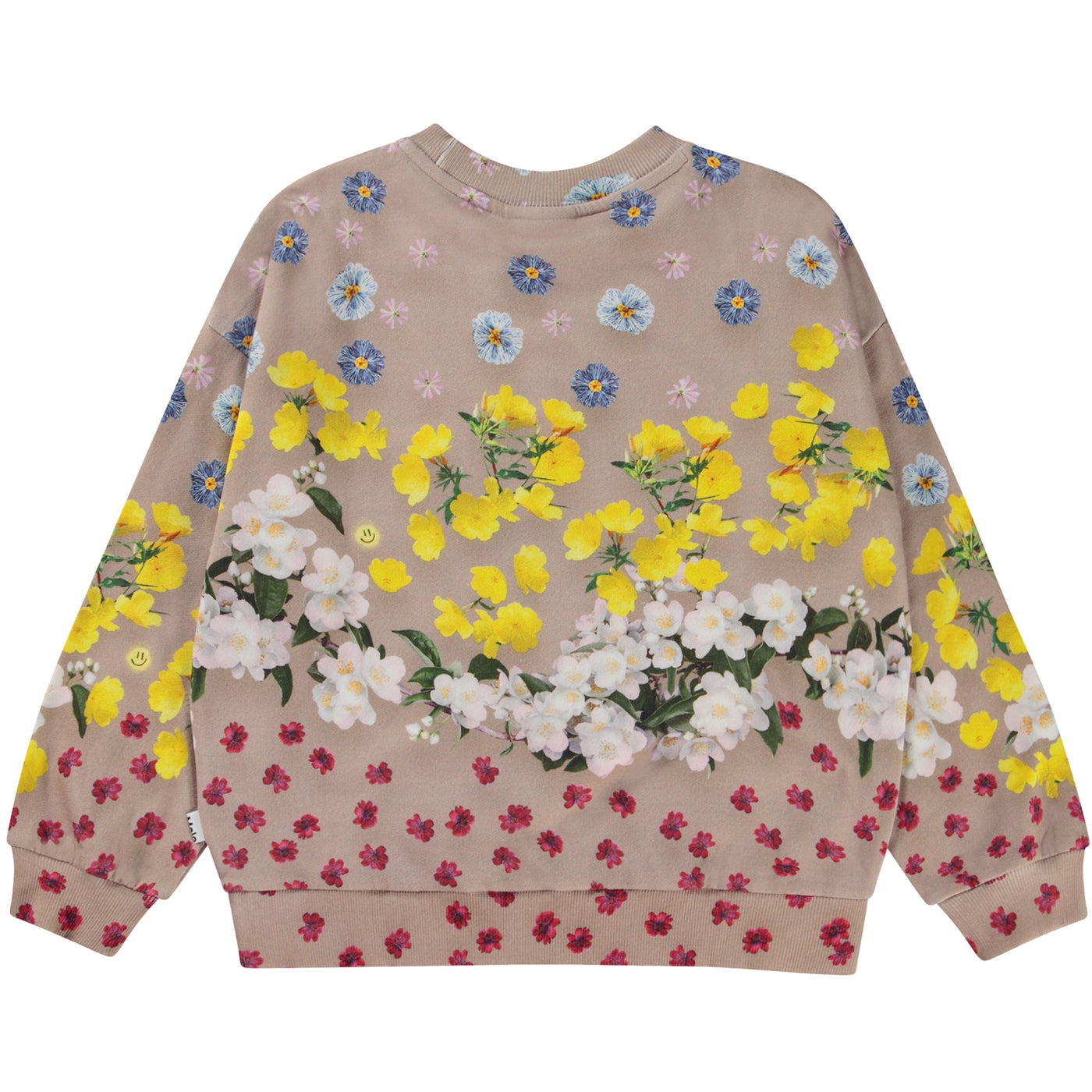 Maxi Sweat shirt-Magical Flowers