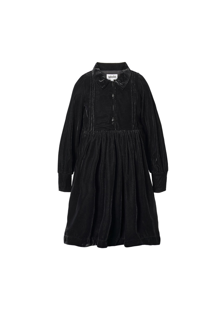 Carla Dress LS - Black