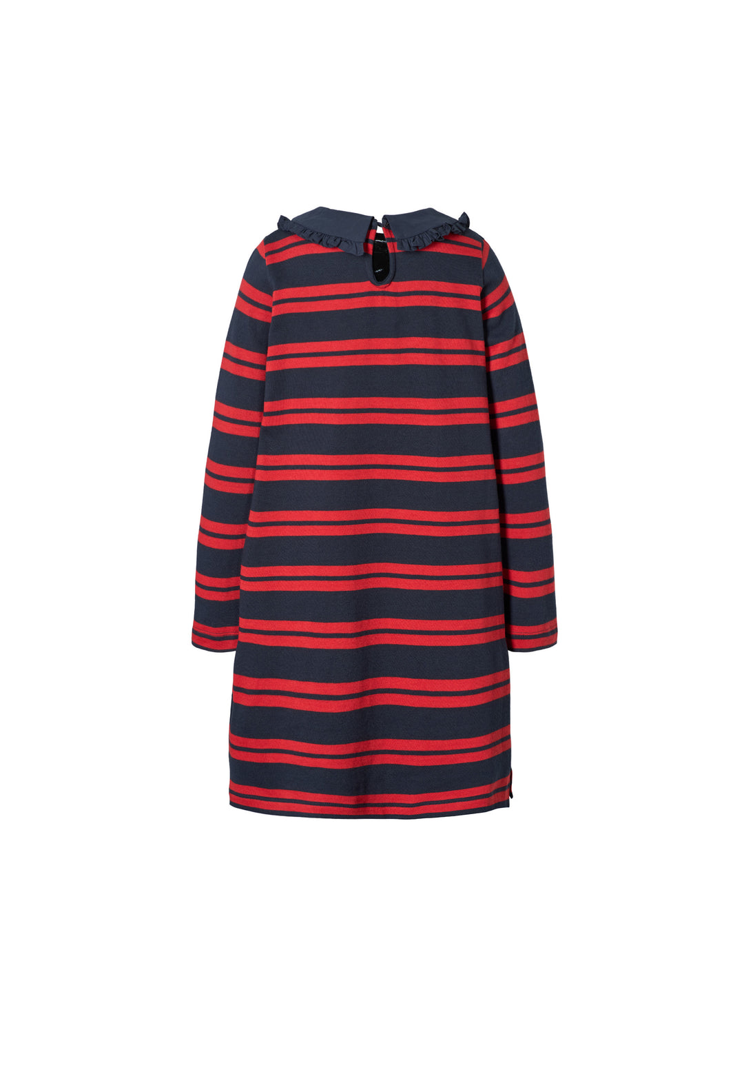 Chilla Dress LS - Ruby Stripe