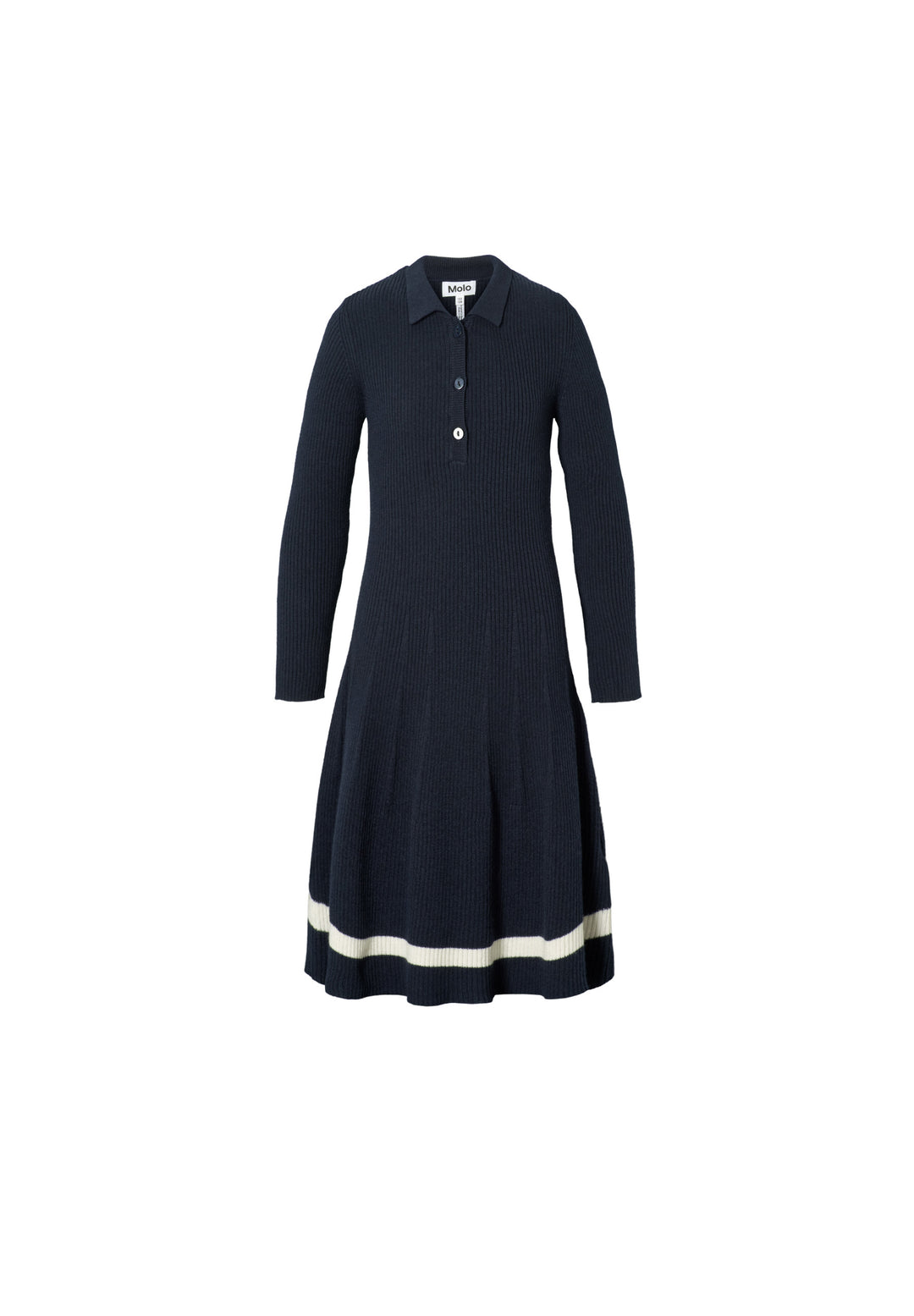 Cecilia Dress LS - Navy blazer