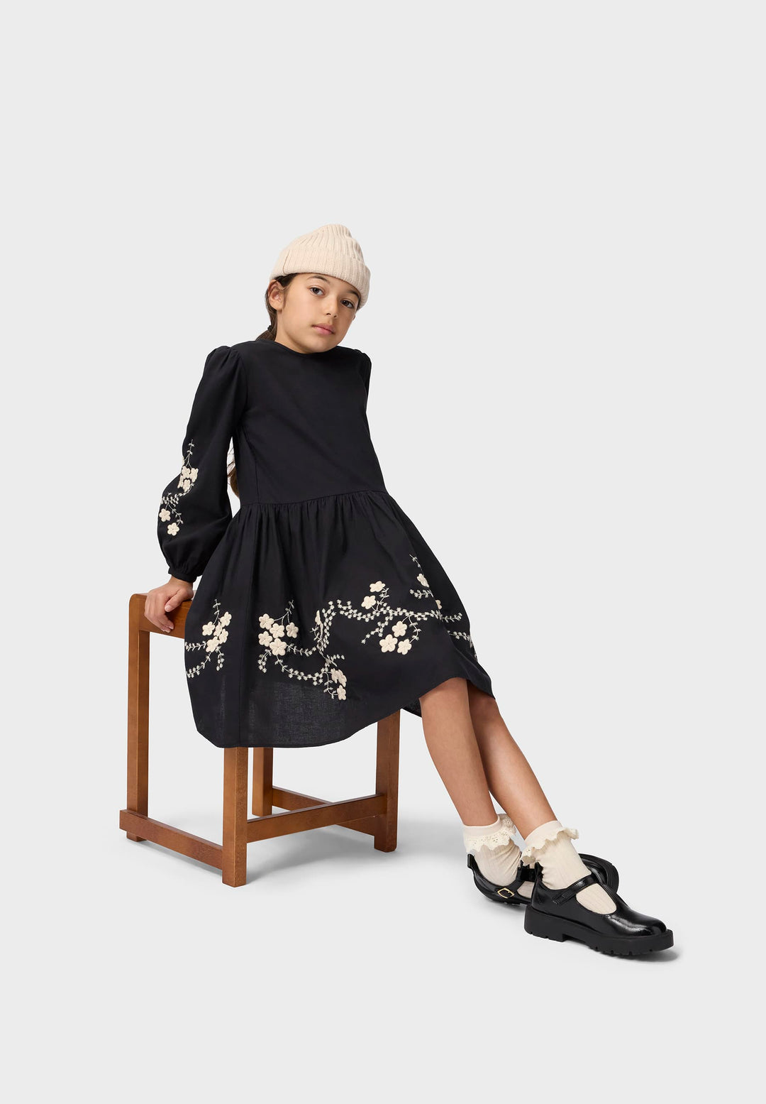 Camma Dress LS - Black