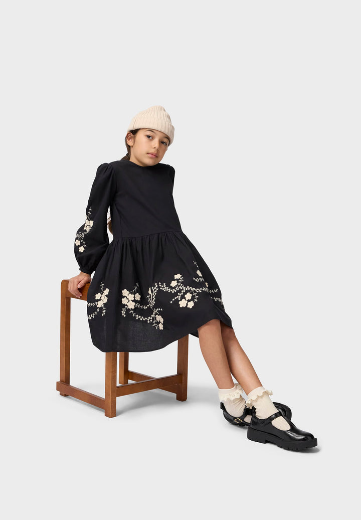 Camma Dress LS - Black