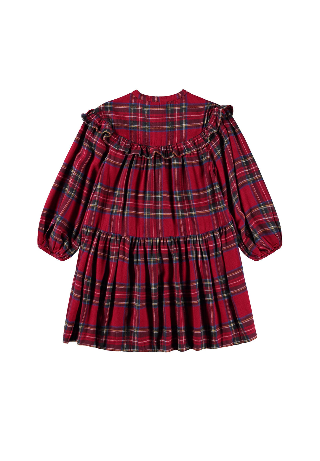 Cibbe Dress LS - Holiday Check