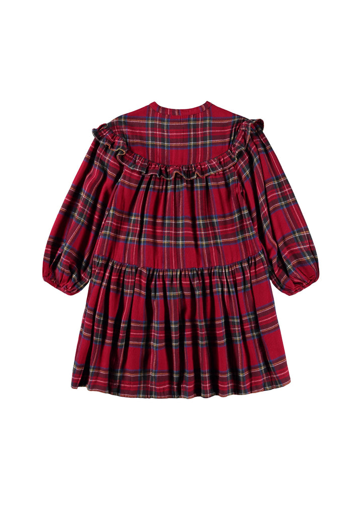 Cibbe Dress LS - Holiday Check
