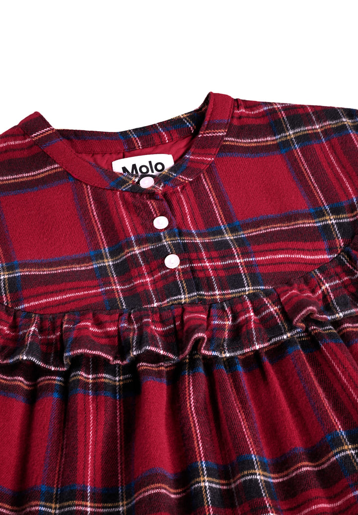Cibbe Dress LS - Holiday Check