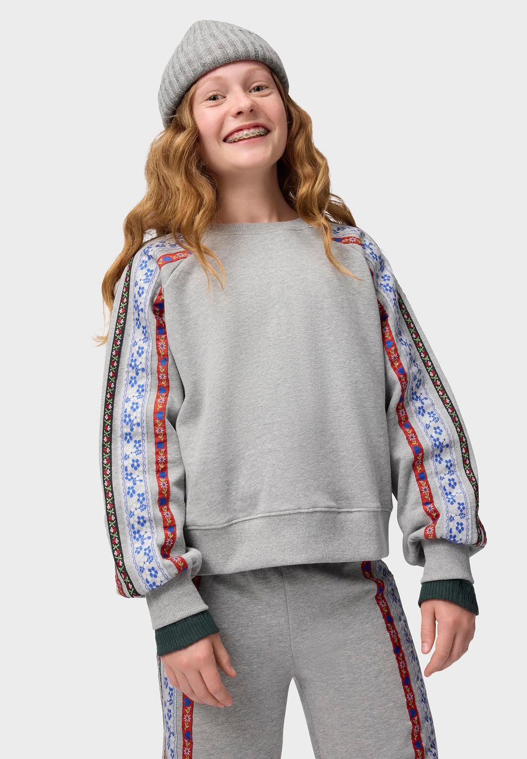 Milou Sweat shirt - Grey Melange