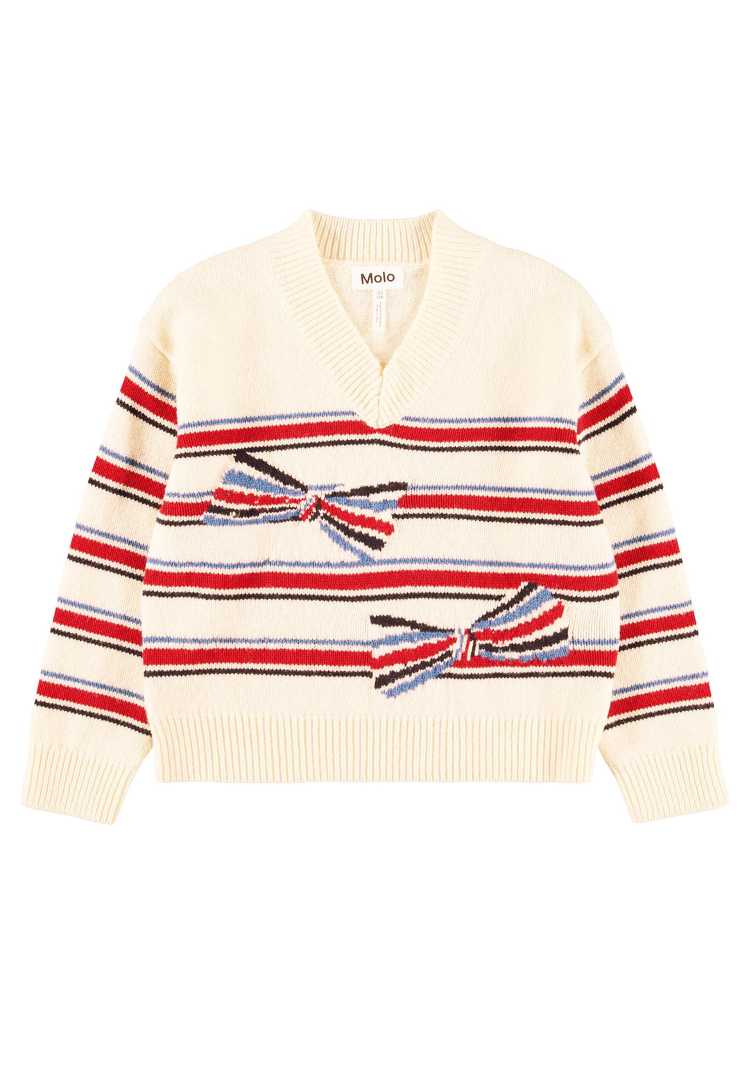 Gwenda Jumpers - Stripy Bows