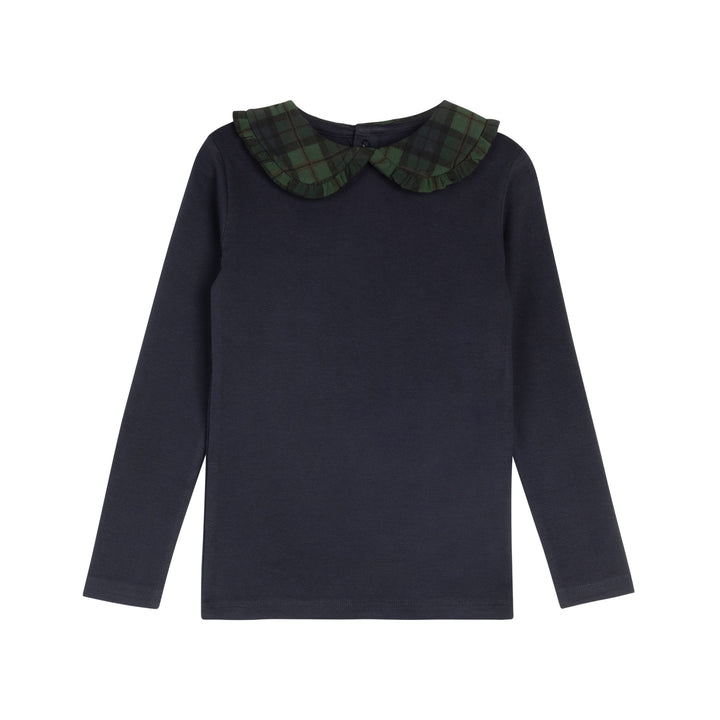 AW26-0066-T French Terry Scottish Collection T-Shirt  - Navy