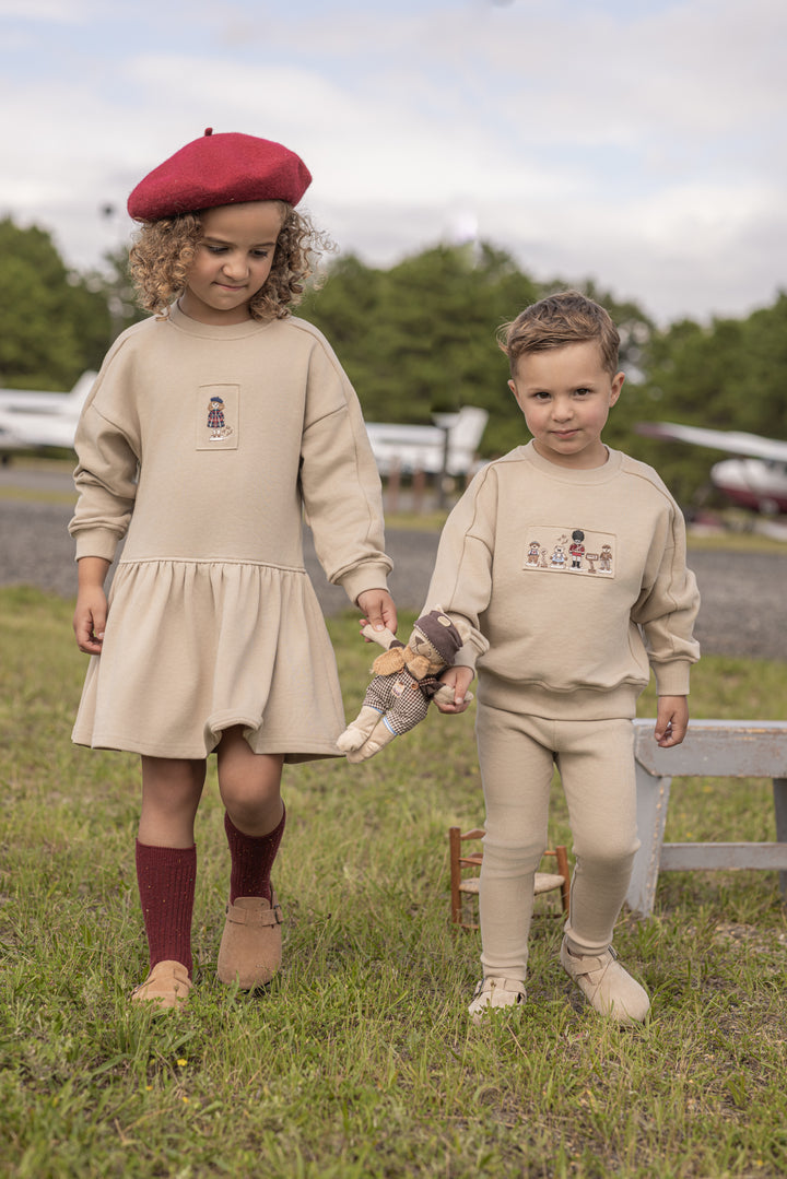 LN609 OAT STORYBOOK DRESS
