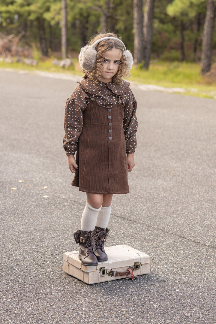 LN007-1 BROWN HERITAGE BROWN JUMPER