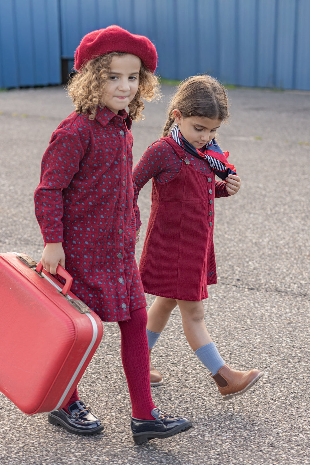 LN001-2 RED HERITAGE CRIMSON DRESS