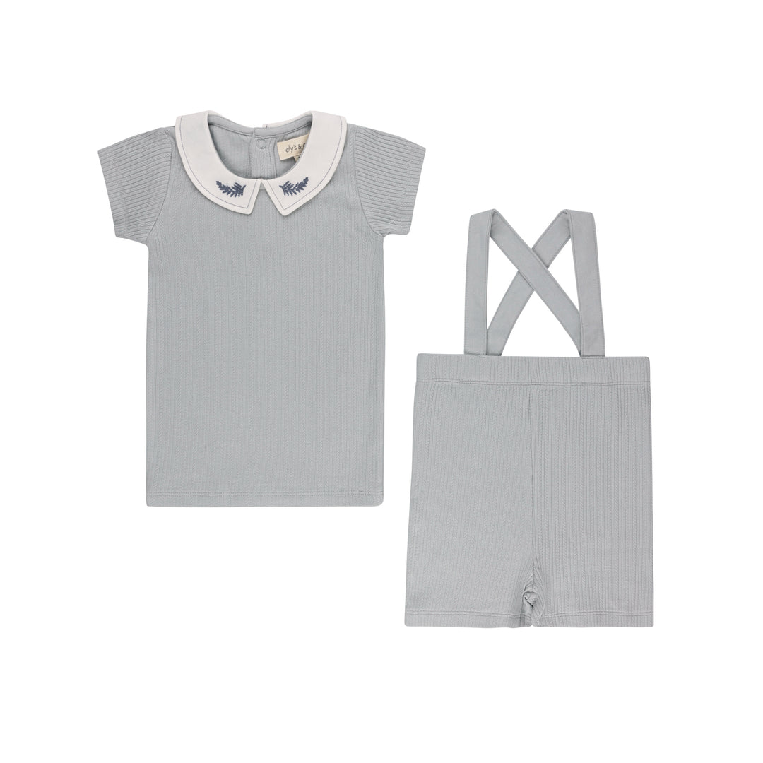 Ely's & Co Fruit Collection 3PC Layette Set - Ivory Apple Ely's & Co Fruit Collection 3PC Layette Set - Ivory Apple