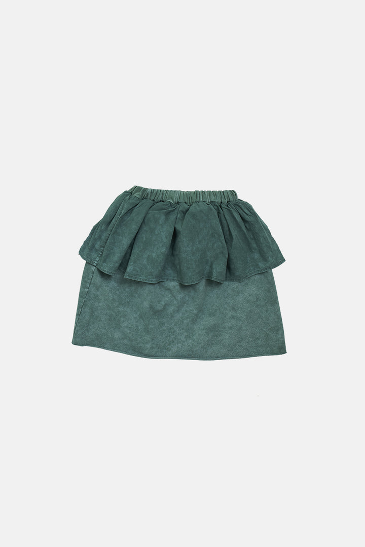 VINTAGE WAVE SKIRT-Green