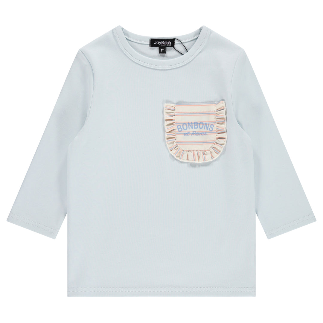 30884-Bonbon Tee and Skirt Set-Country Blue