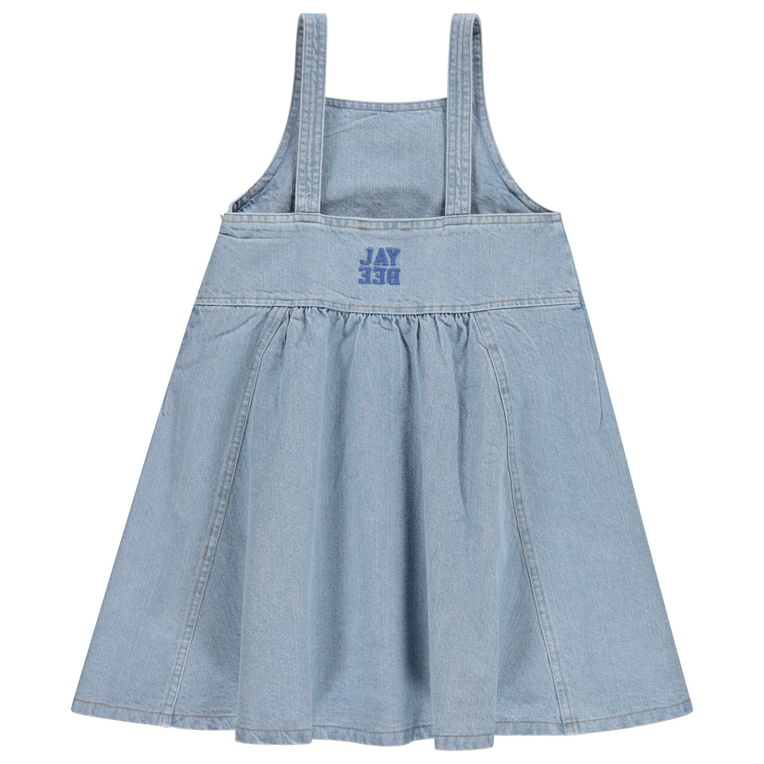 30923-Denim Panel Jumper-Denim
