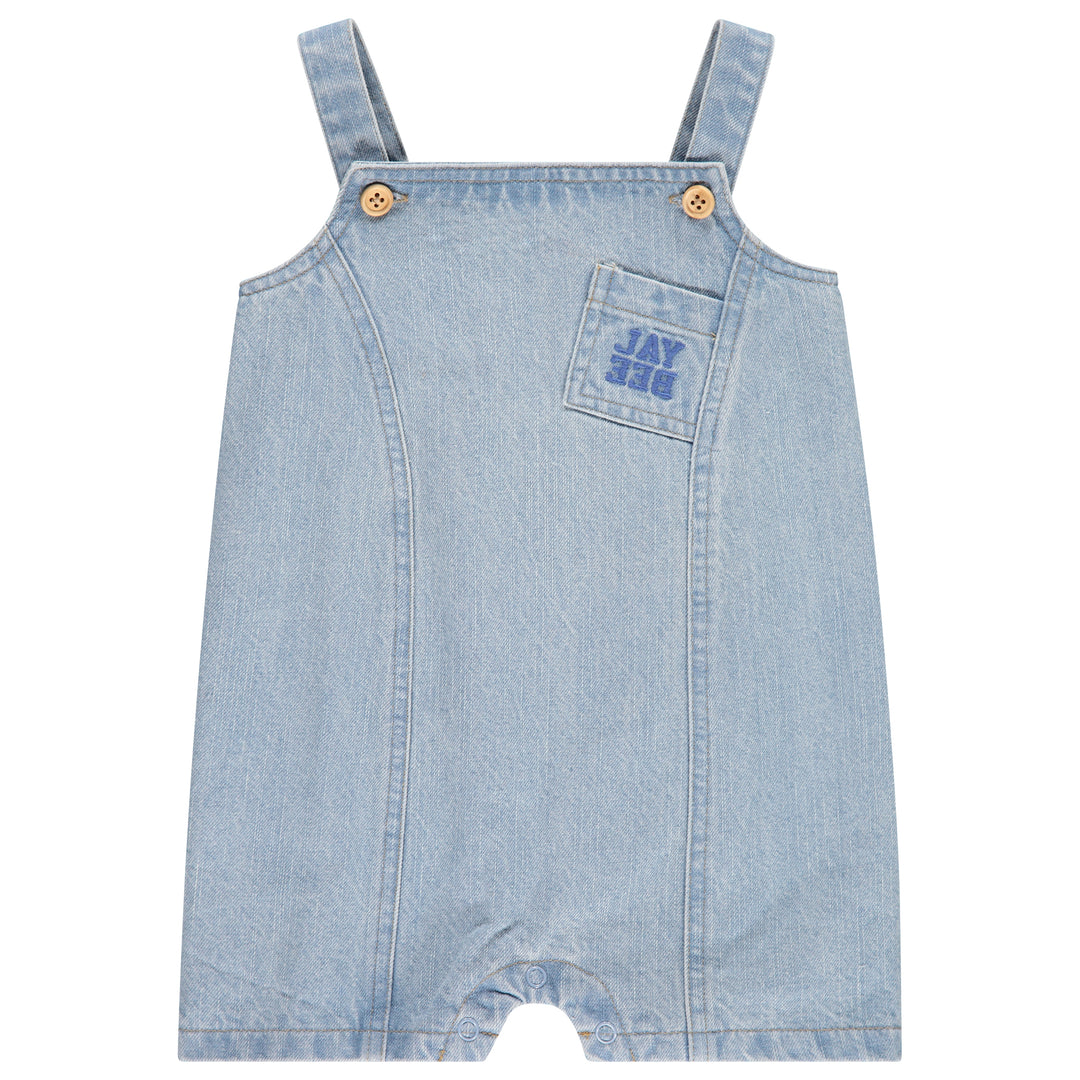 30932-Denim Panel Overall-Denim