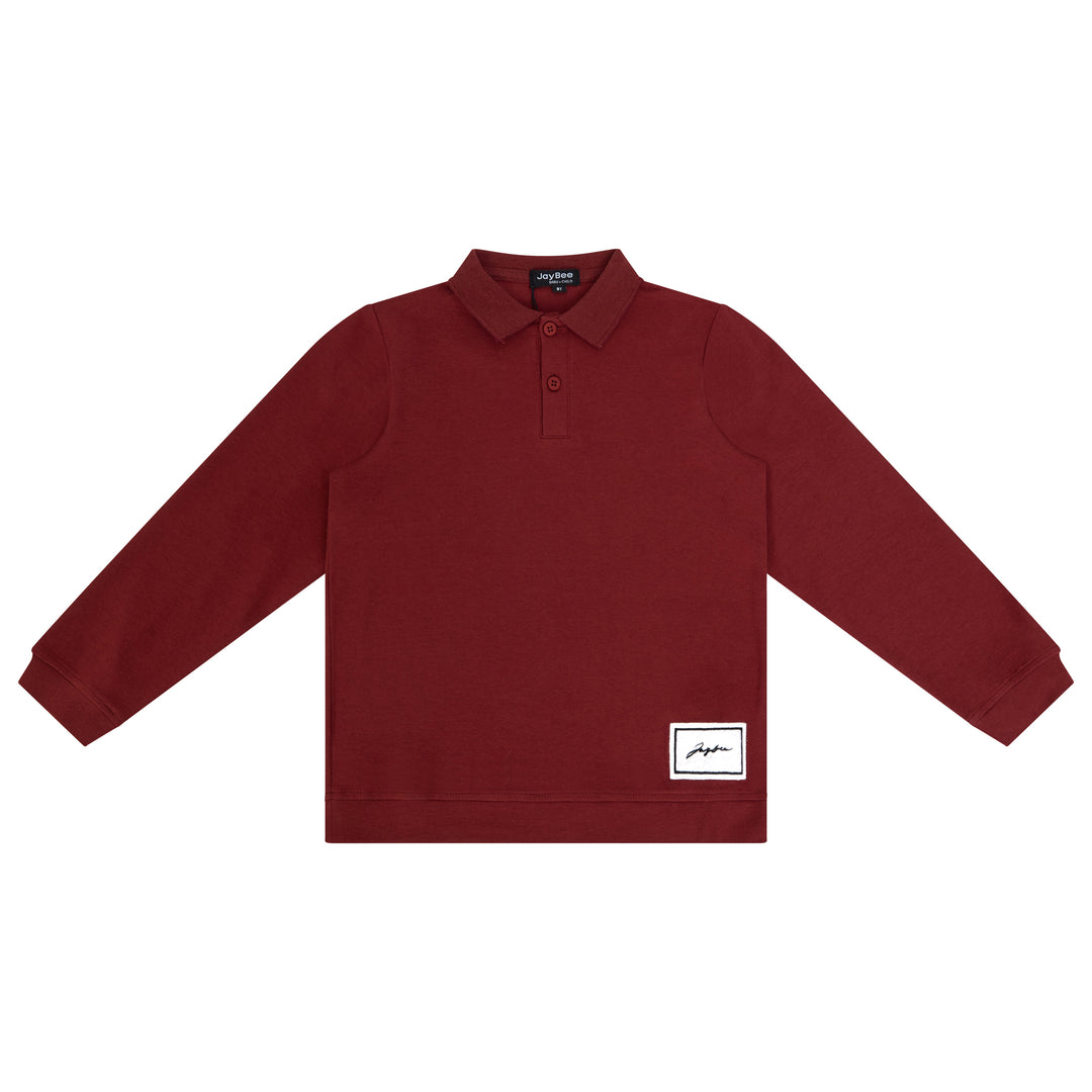 31049 Sherpa Patch Polo - Rust