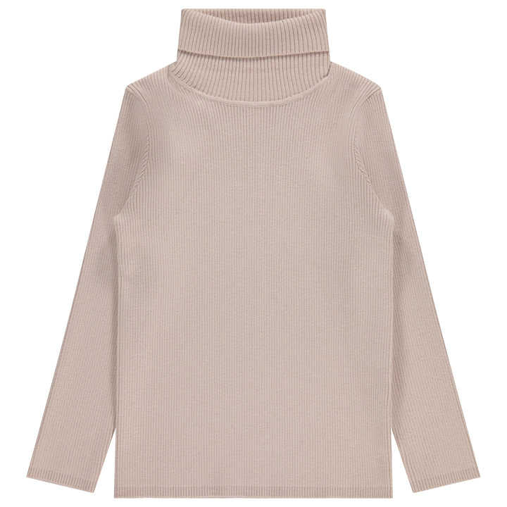 31080 Knit Turtleneck - Cream