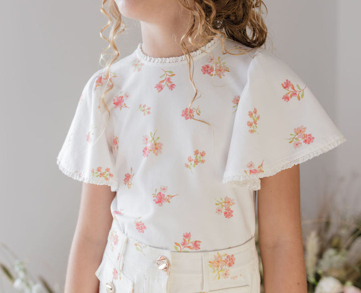 2113-Petite Rose T-Shirt-Petite Rose Print