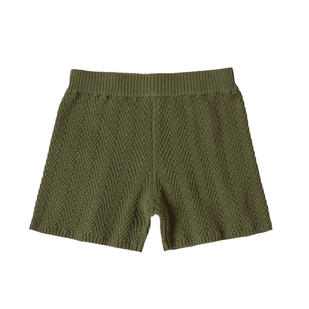 24S-3324-STRUCTURE SHORTS-Olive