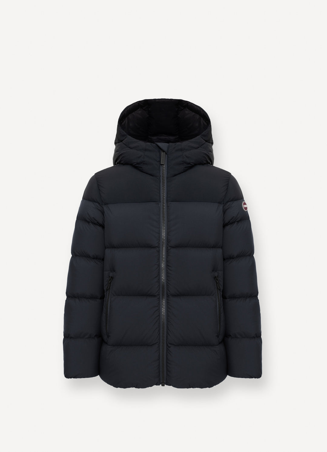 34000001/4ZP HOODIE QUILTED JACKET - SATELLITE-BLACK