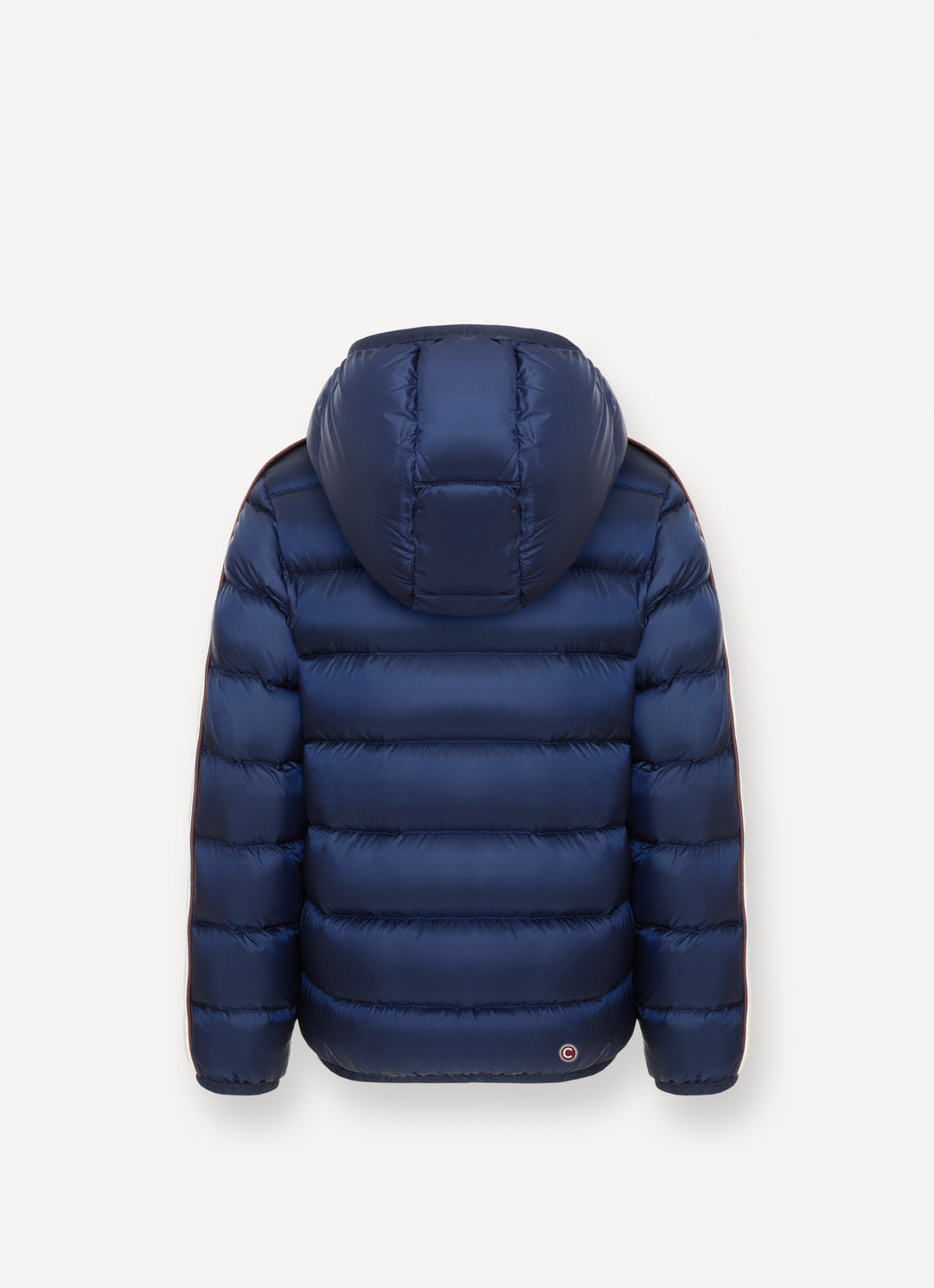 34000023/3JQ QUILTED JACKET WITHOUT HOOD CONTRASTING APPLIQUES -  NAVY BLUE-TOFU-BRICK
