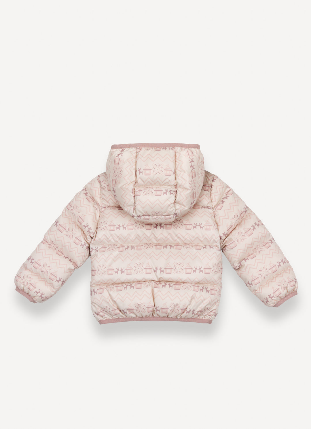 34000070A/2YO BABY HOODED JACKET - ROSE