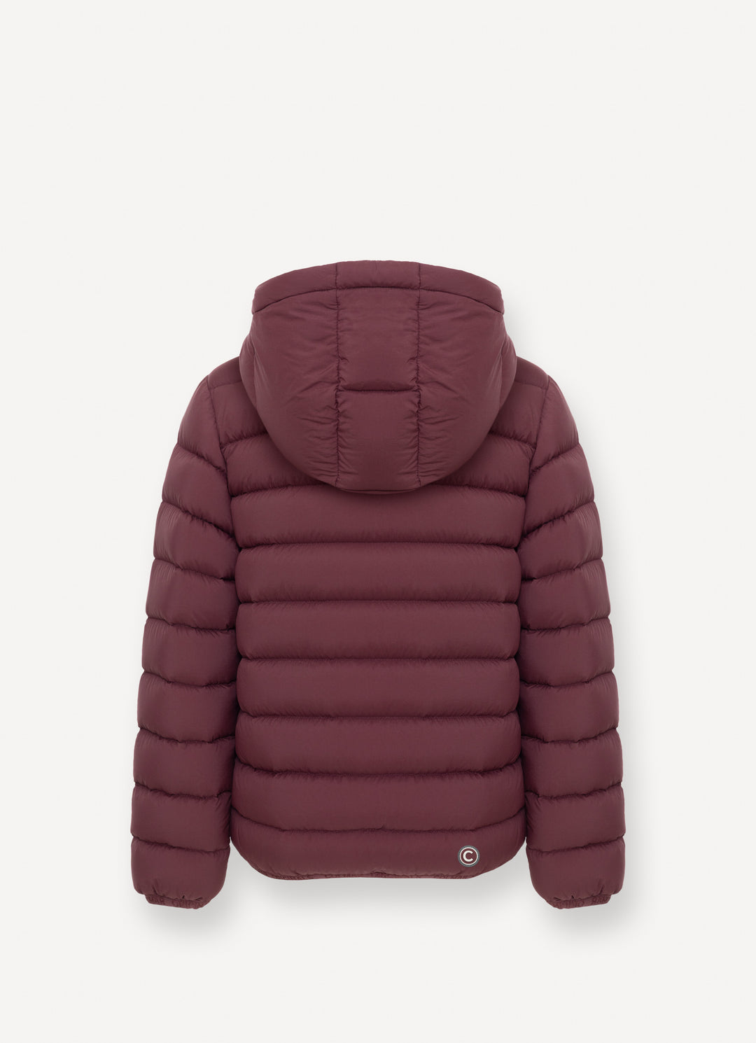 34000097A/4ZP QUILTED JACKET WITH HOOD -  BRICK-CHOCOLATE