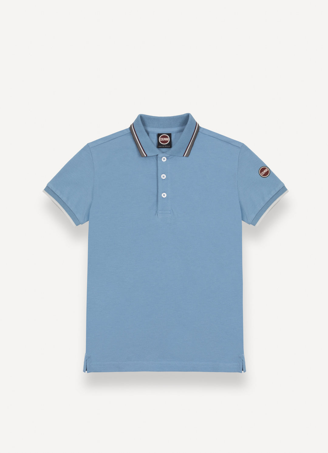 3598-COLORED NECK POLO-202