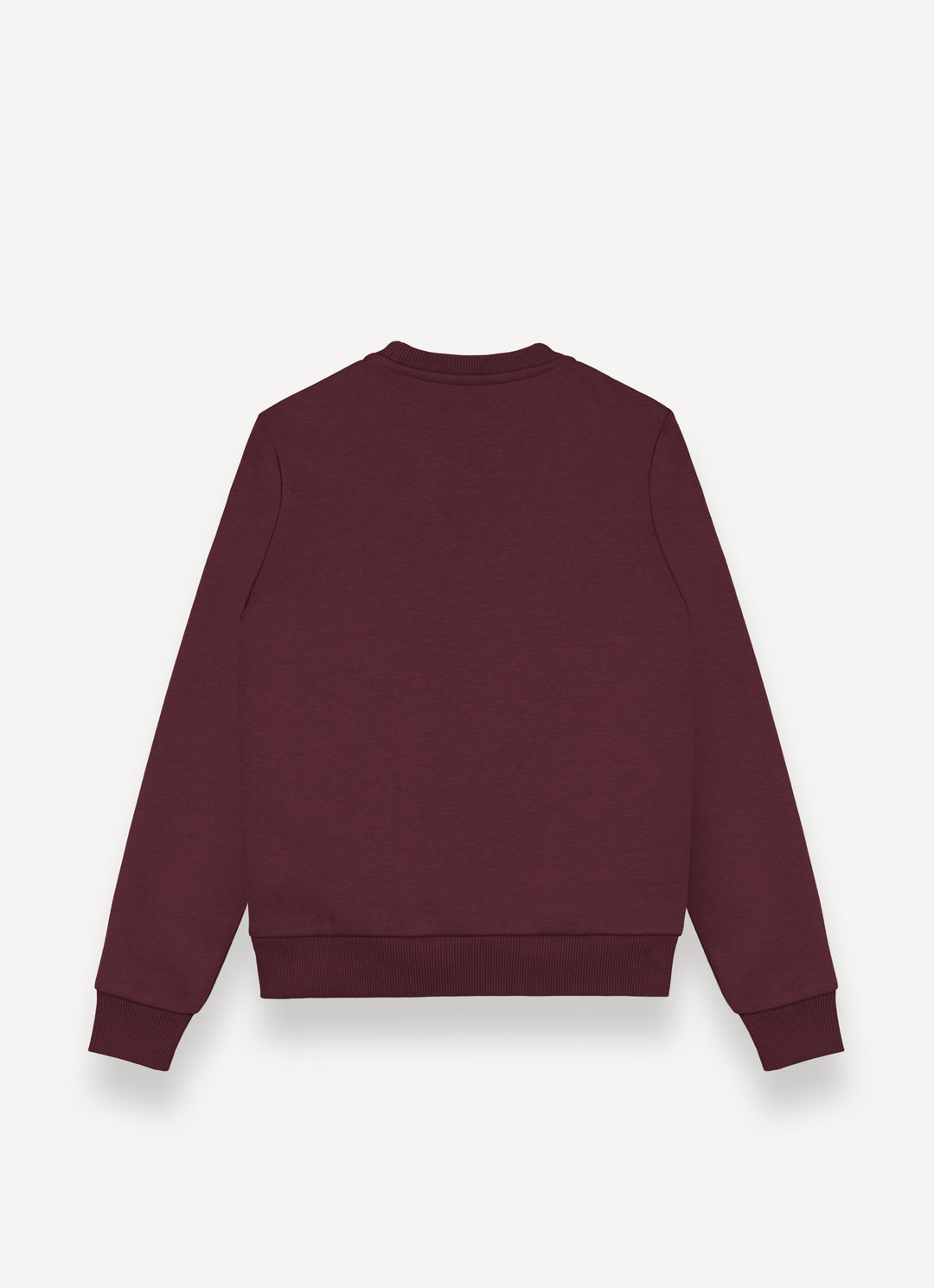36000080N/1WX SOFT CREW-NECK SWEATSHIRT - BRICK