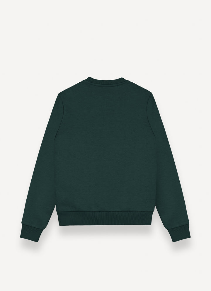 36000080N/1WX SOFT CREW-NECK SWEATSHIRT -  SEAWEED