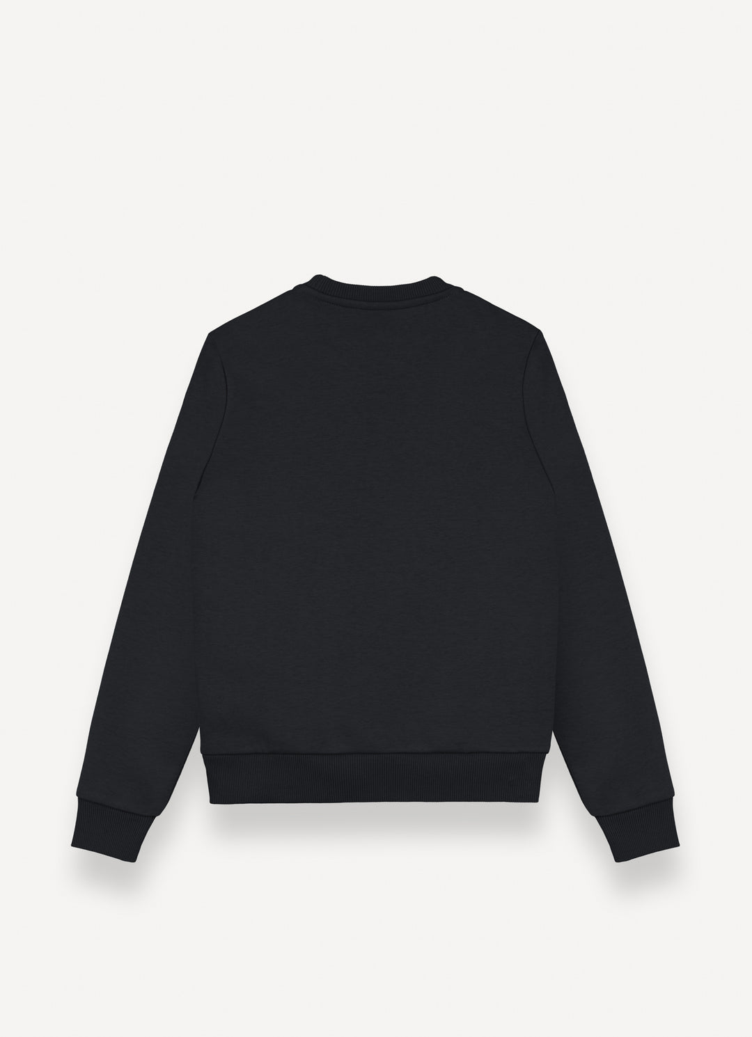 36000080N/1WX SOFT CREW-NECK SWEATSHIRT - BLACK