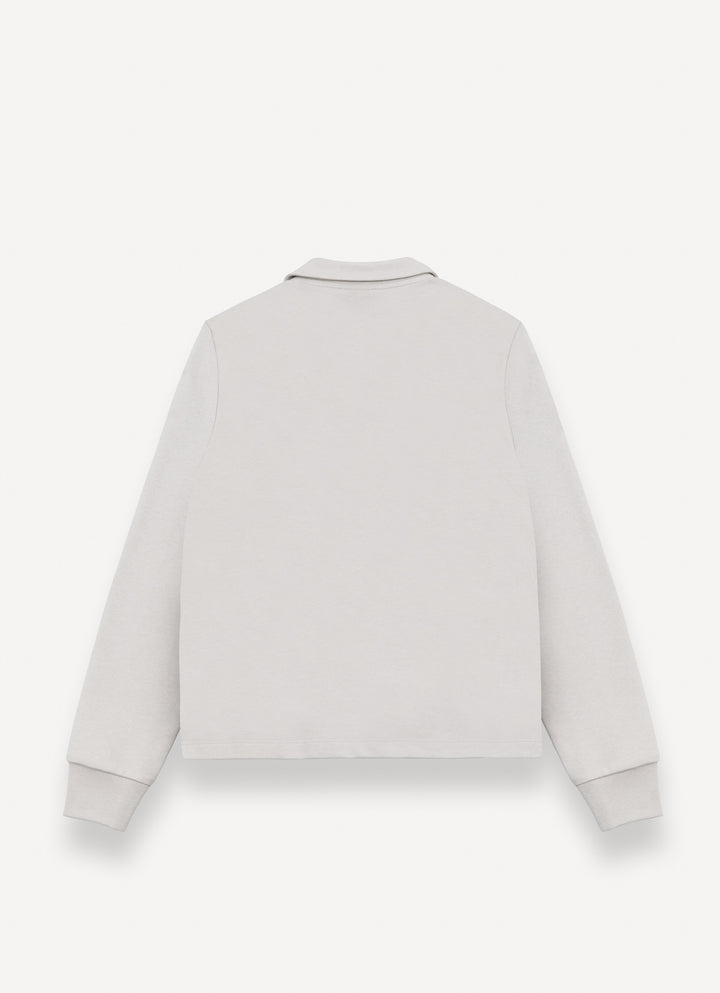 3681 SOFT CREW-NECK SWEATSHIRT - CANAPA WHITE JEEP