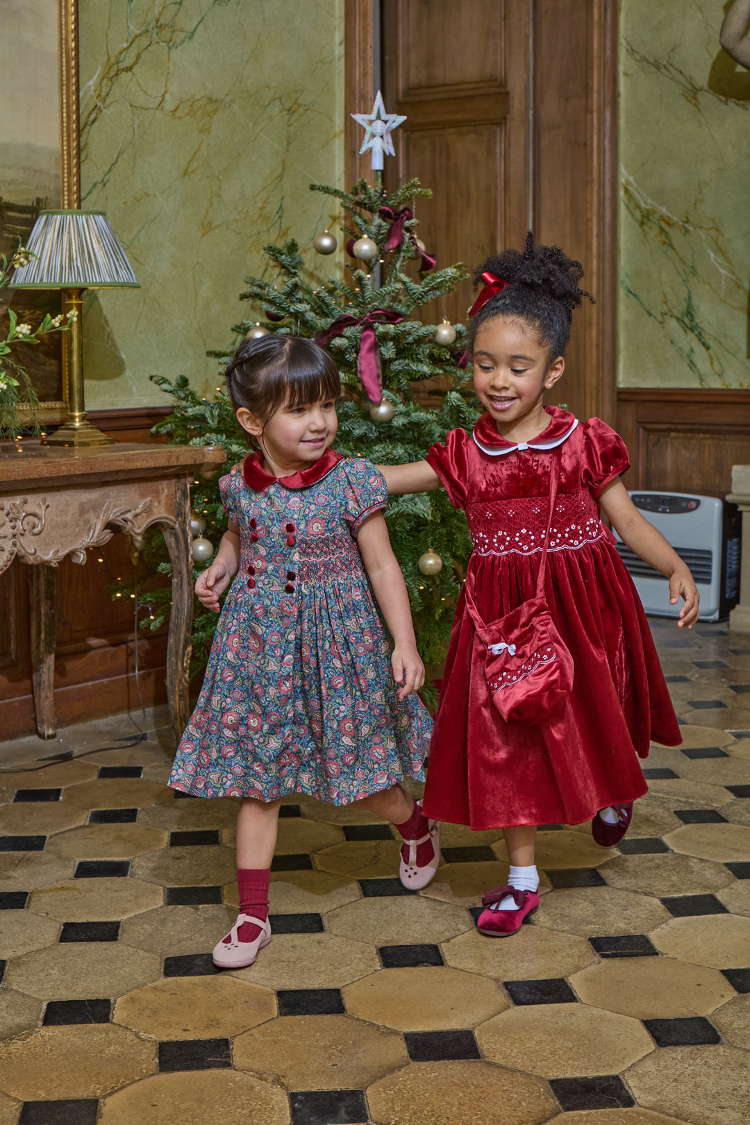 37311 Mathilde Smocked Girl Dress