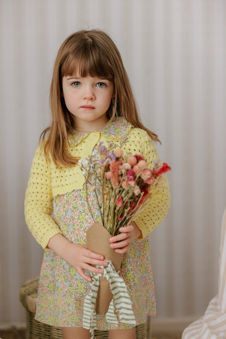 P7308 CARDIGAN-YELLOW