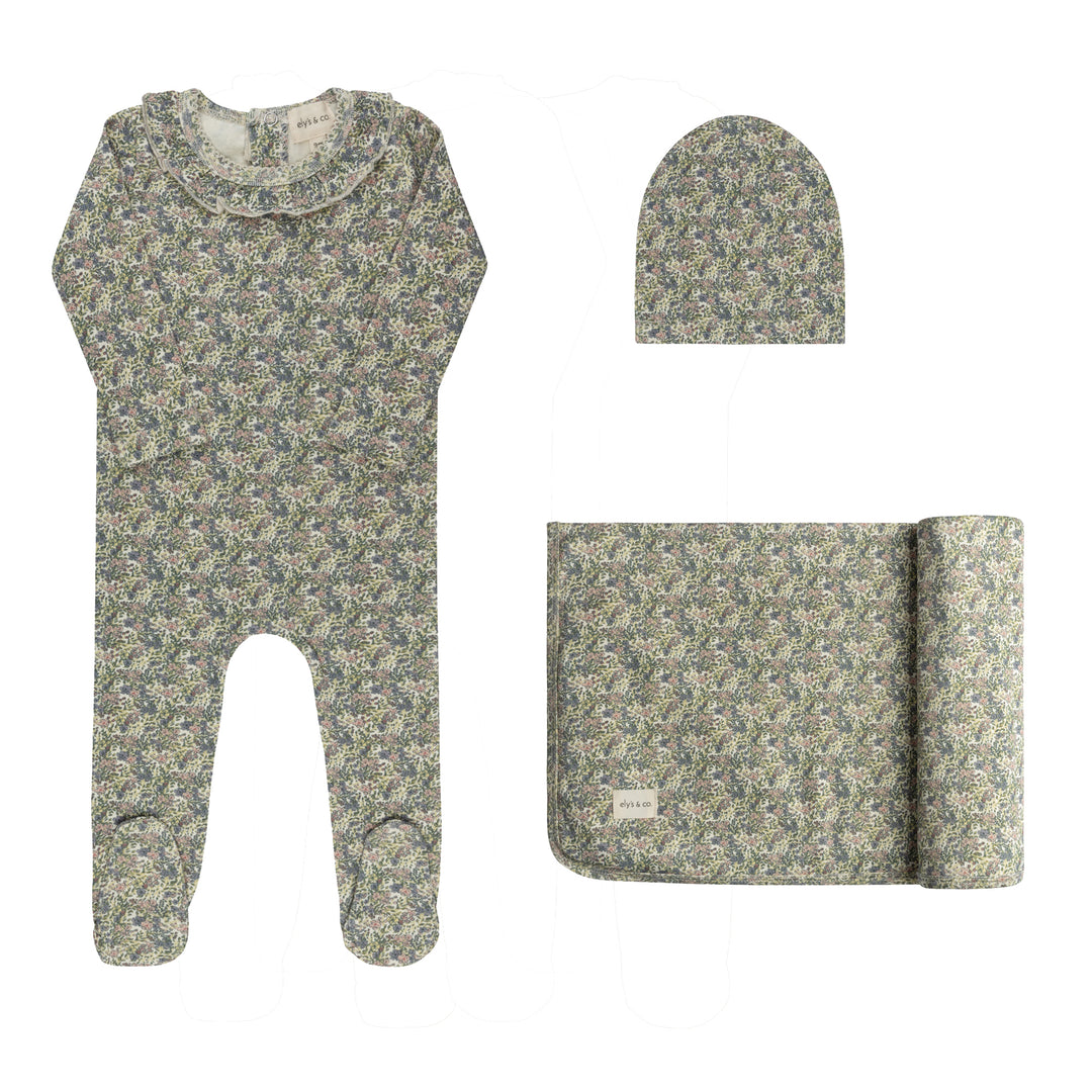 AW26-0042-GBG Liberty / Berry Collection Take Me Home Set - Ivory/Pink