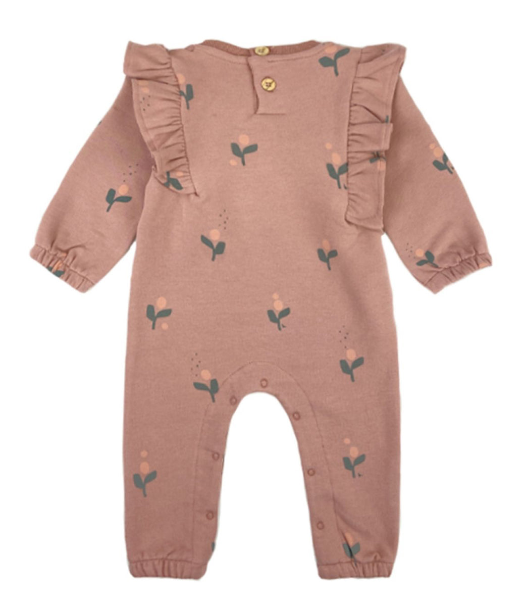 Onepieces-Flor Vintage pink