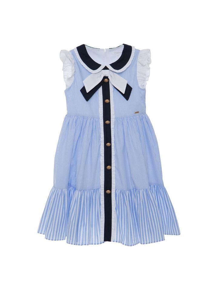 PAP/VET4033460 - GIRL DRESS-Marine