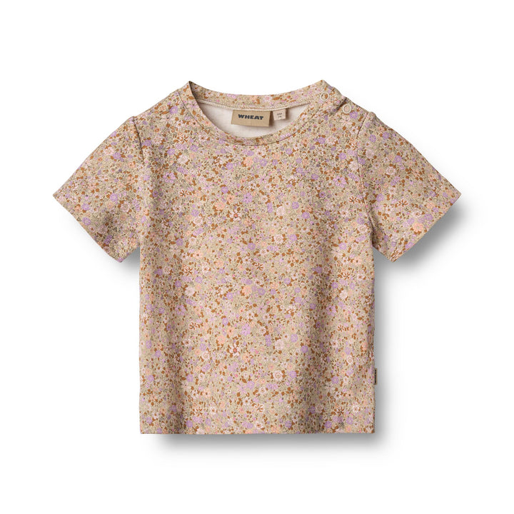 T-Shirt S/S Manna (4106-180)-Lilac Flower Meadow